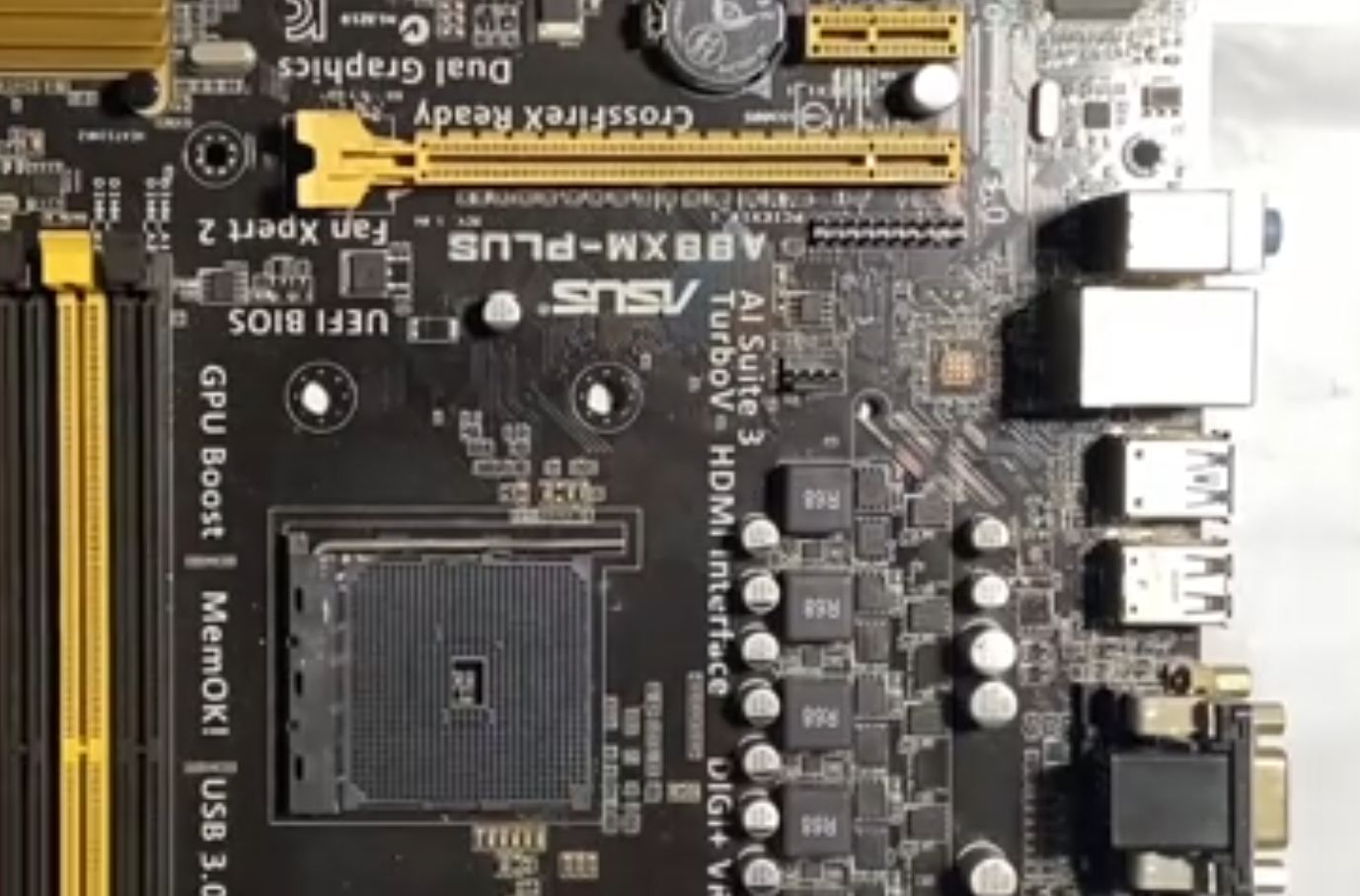 華碩H410M-K主板不開機維修過程 技術資訊 第1張-成都十五維修